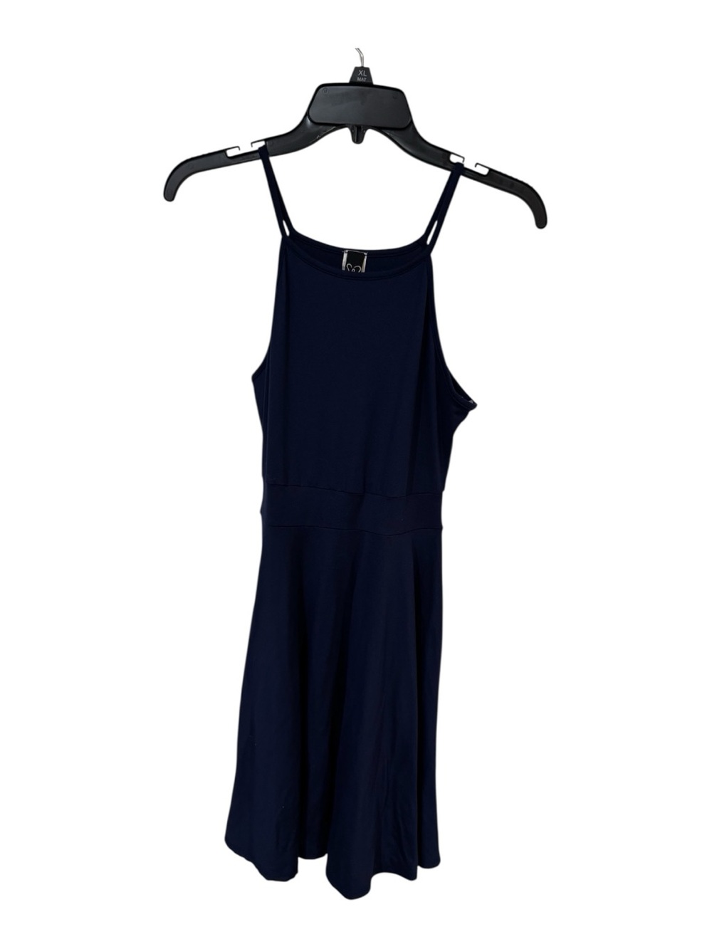 Windsor Navy Blue Square Neck Mini Dress